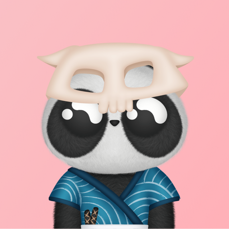 Nft Cute Panda #034