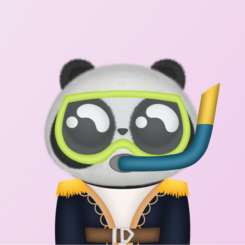Nft Cute Panda #038