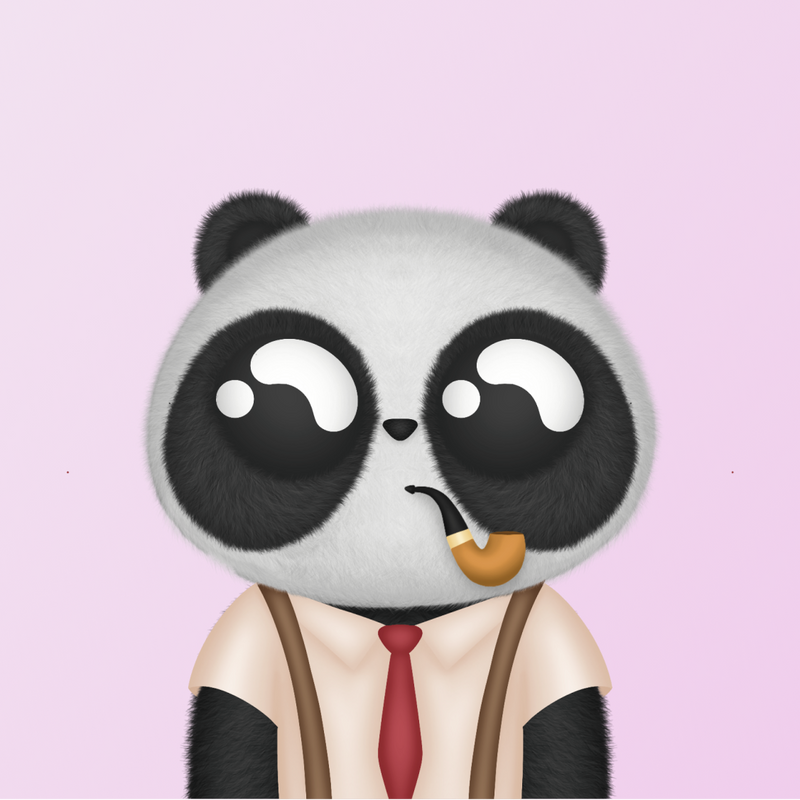 Nft Cute Panda #041
