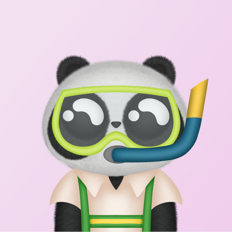 Nft Cute Panda #061