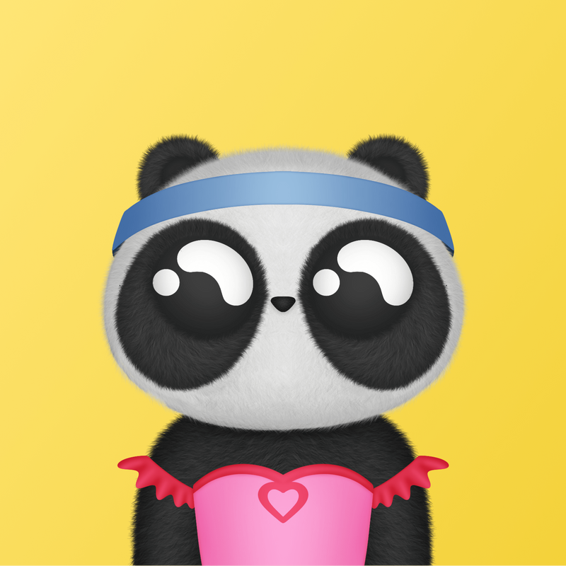 Nft Cute Panda #066
