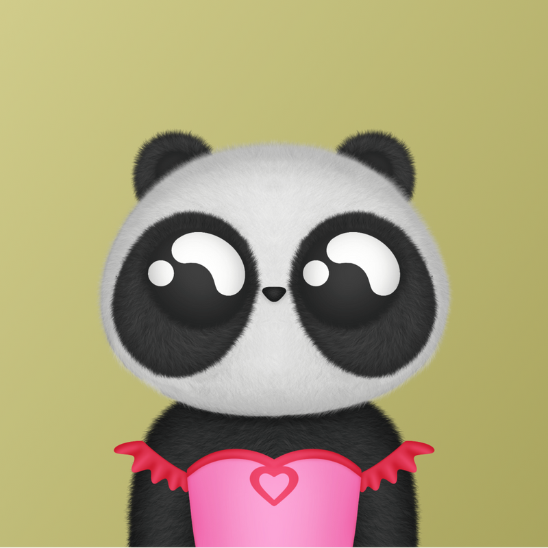 Nft Cute Panda #068