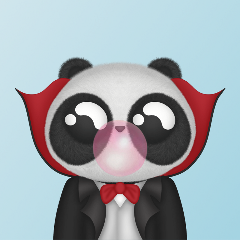 Nft Cute Panda #073