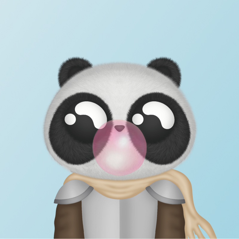 Nft Cute Panda #078