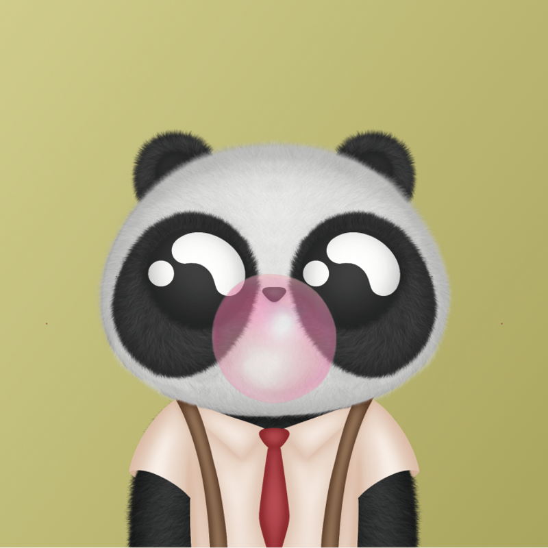 Nft Cute Panda #71