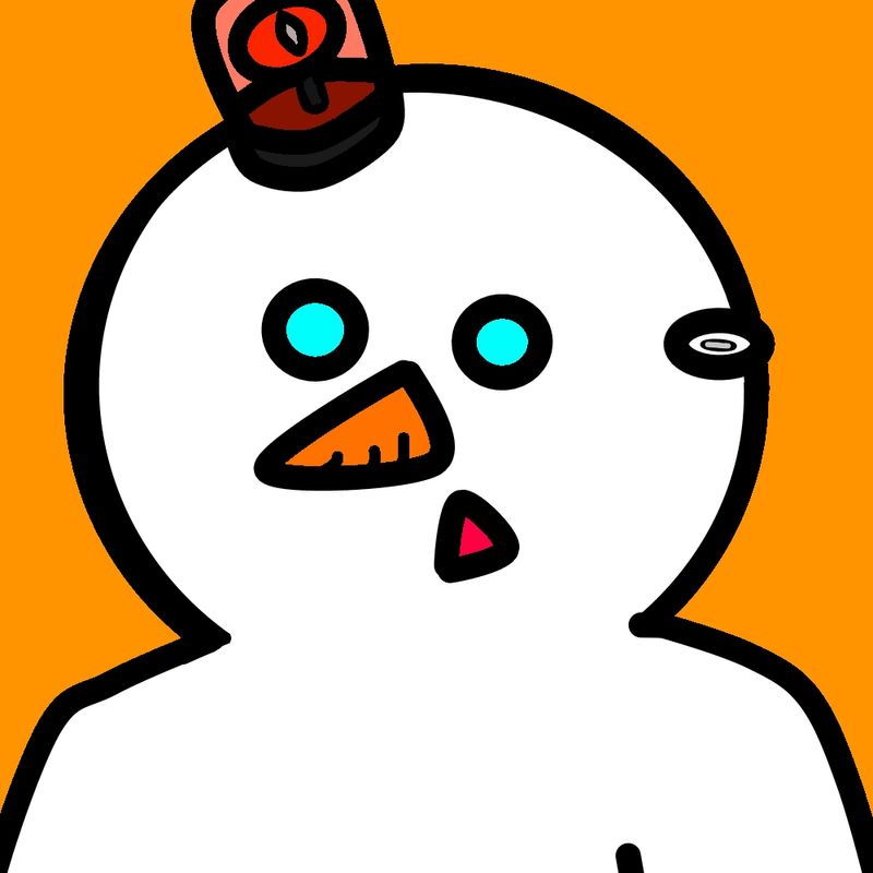 Nft Cool Snowman #0102