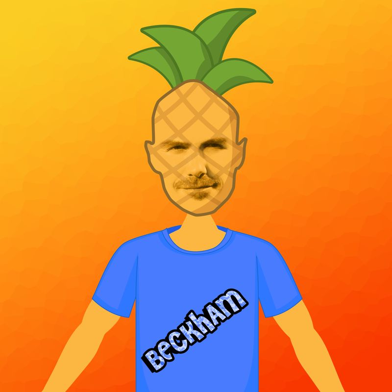 Nft Pineapple Beckham #001