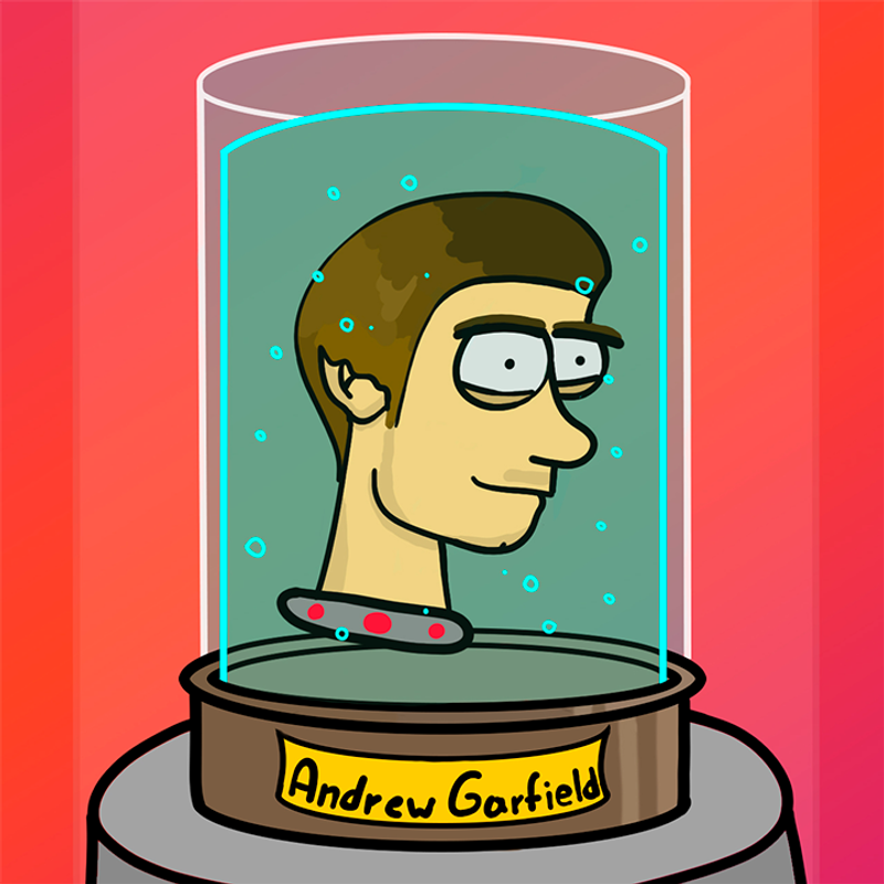 Nft Head #6 Andrew Garfield 