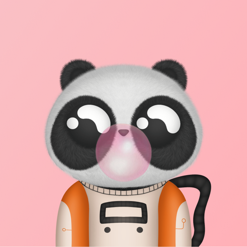 Nft Cute Panda #081