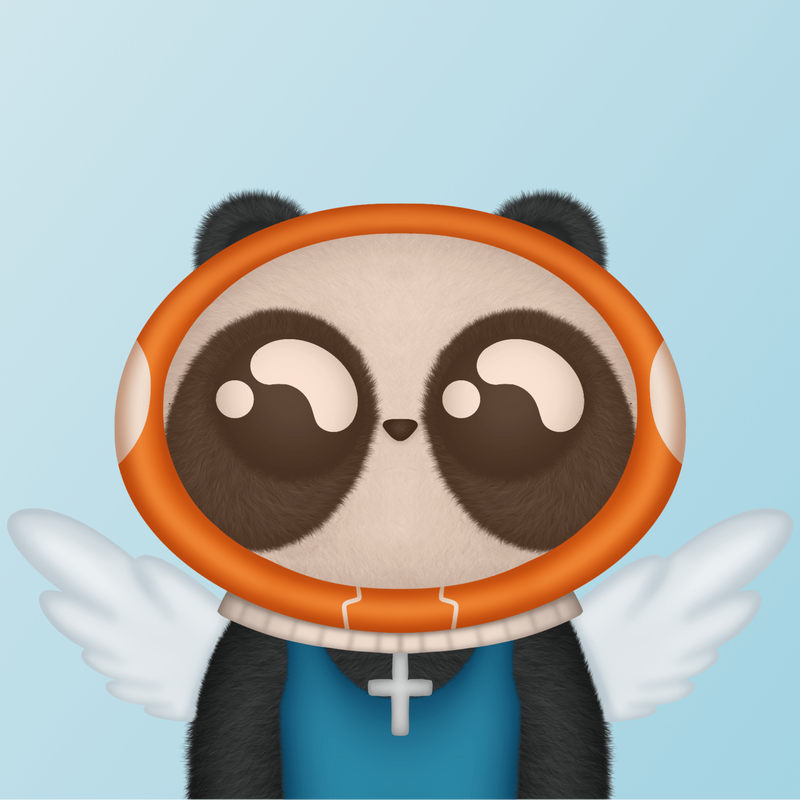 Nft Cute Panda #085 