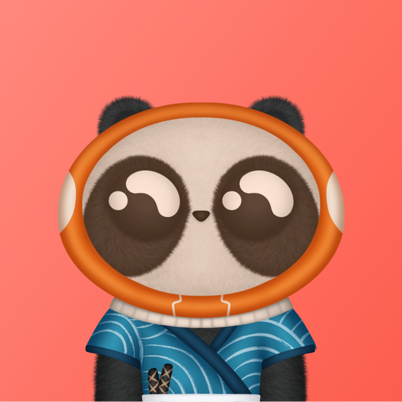Nft Cute Panda #090