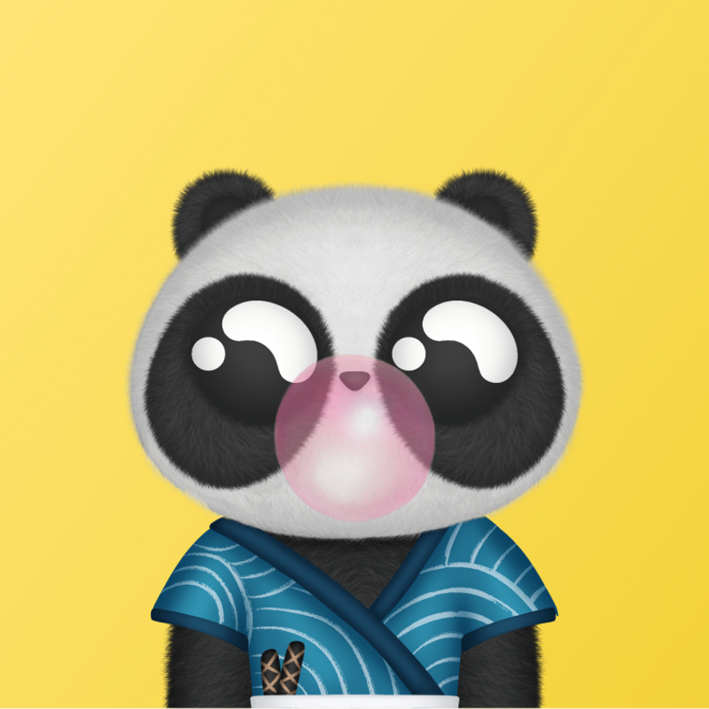 Nft Cute Panda #092