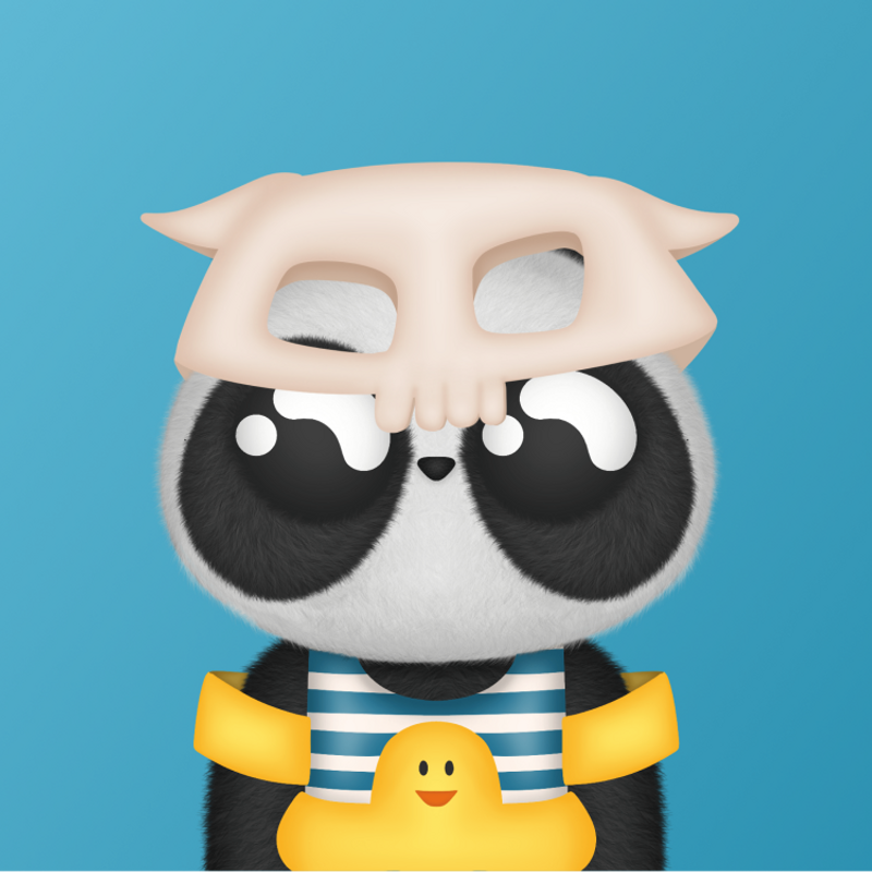 Nft Cute Panda #093