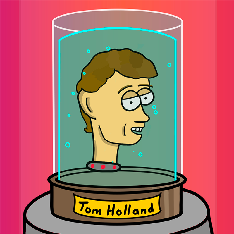 Nft Head #7 Tom Holland