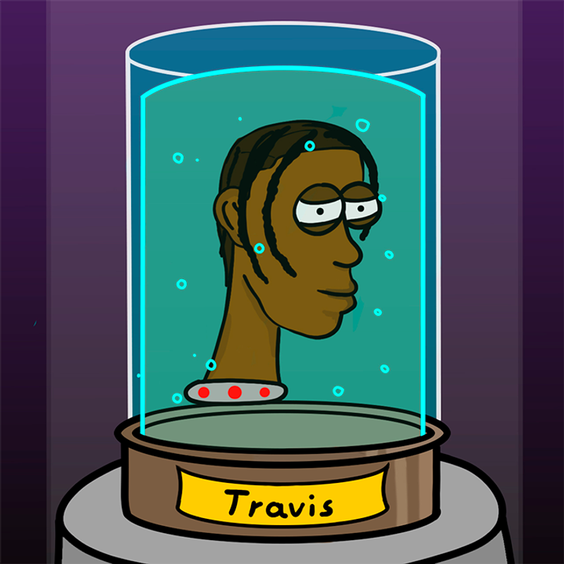 Nft Head #9 Travis