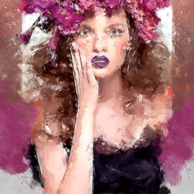 Nft pink girl
