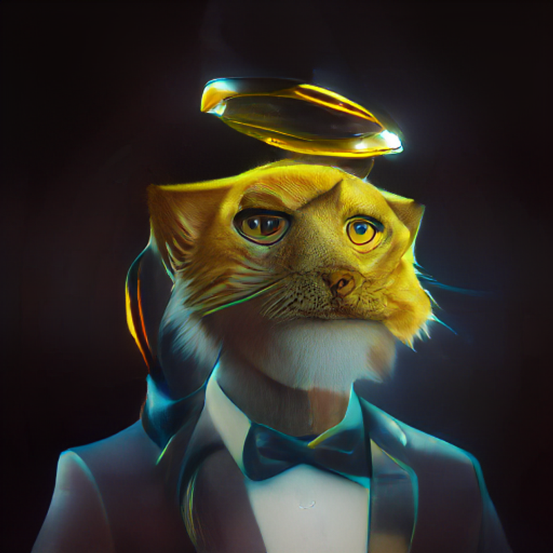 Nft High Cat GOLDEN