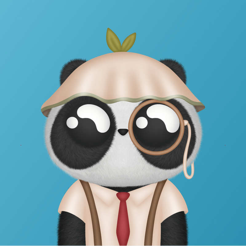 Nft Cute Panda #114