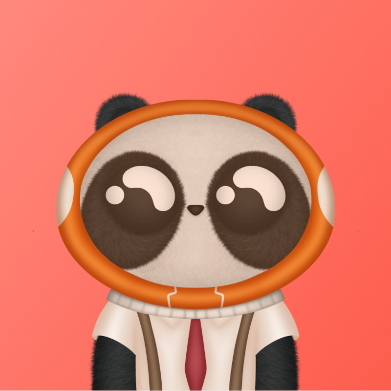 Nft Cute Panda #128