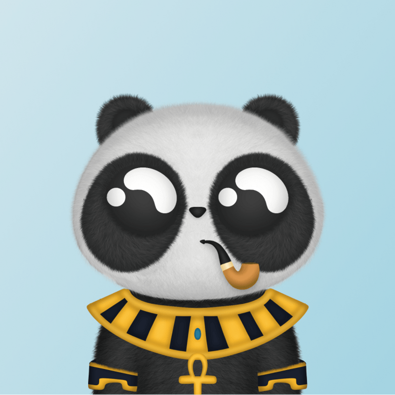 Nft Cute Panda #132