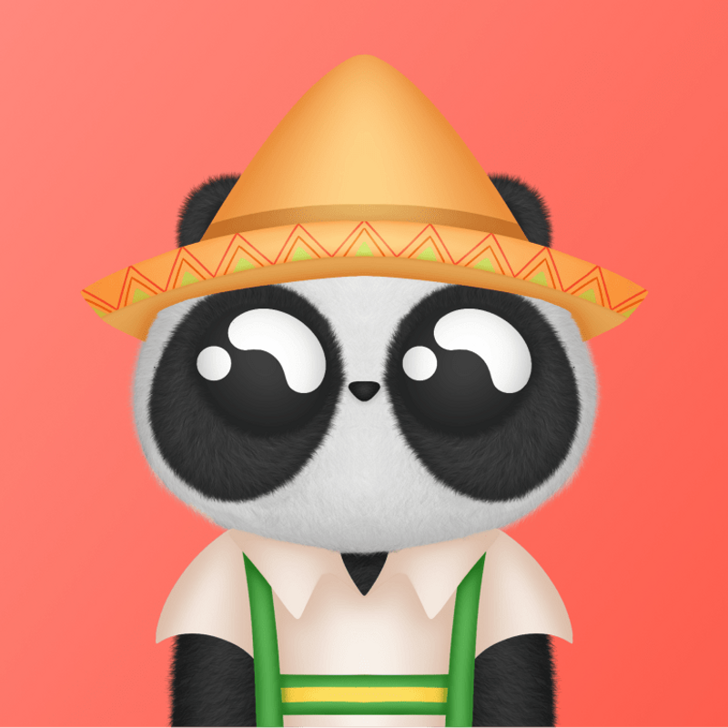 Nft Cute Panda #133