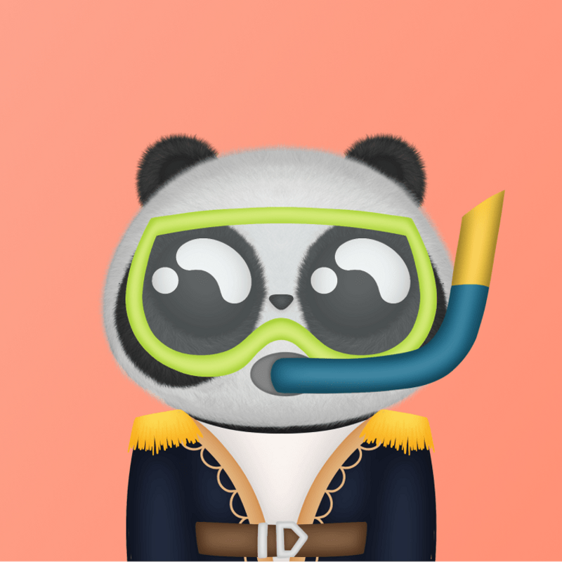 Nft Cute Panda #137