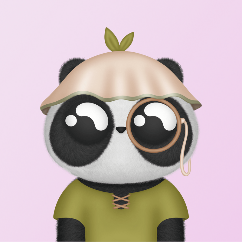Nft Cute Panda #145