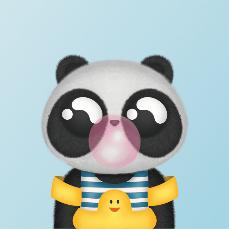 Nft Cute Panda #161