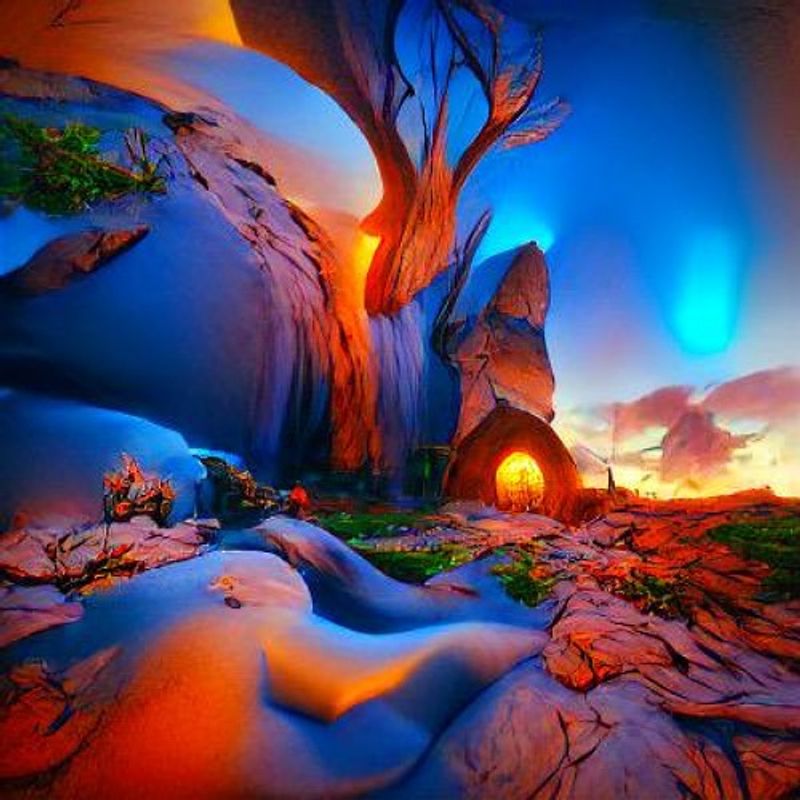 Nft Enchanted Landscape
