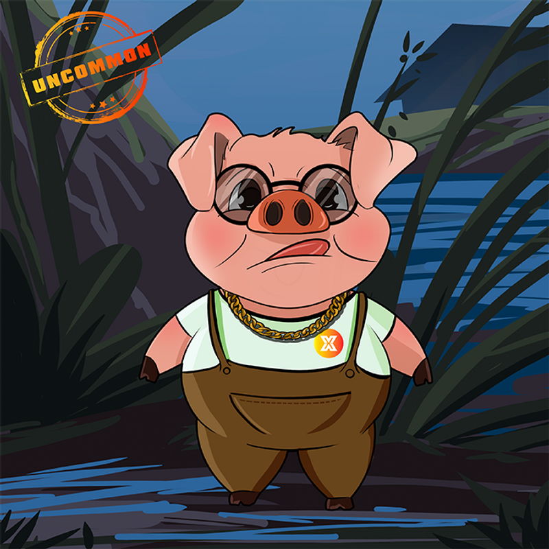 Nft UFX UNCOMMON NFT PIG #07