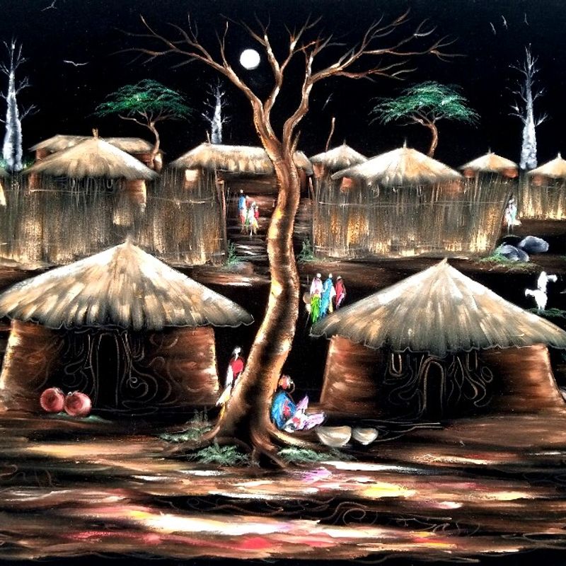 Nft Moon Time Village #02
