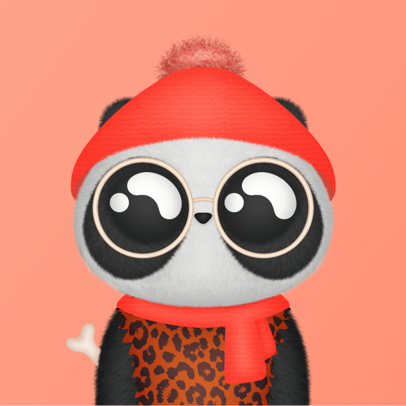 Nft Cute Panda #184