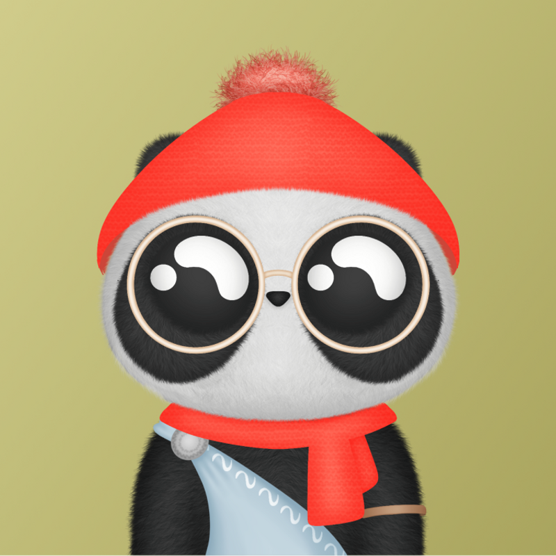 Nft Cute Panda #198