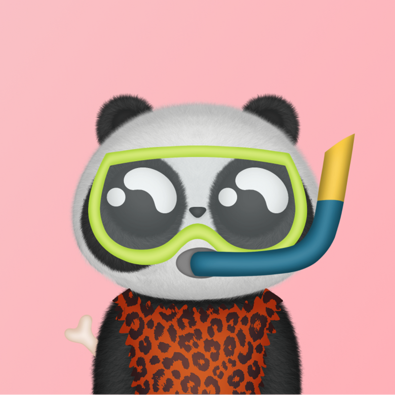 Nft Cute Panda #199