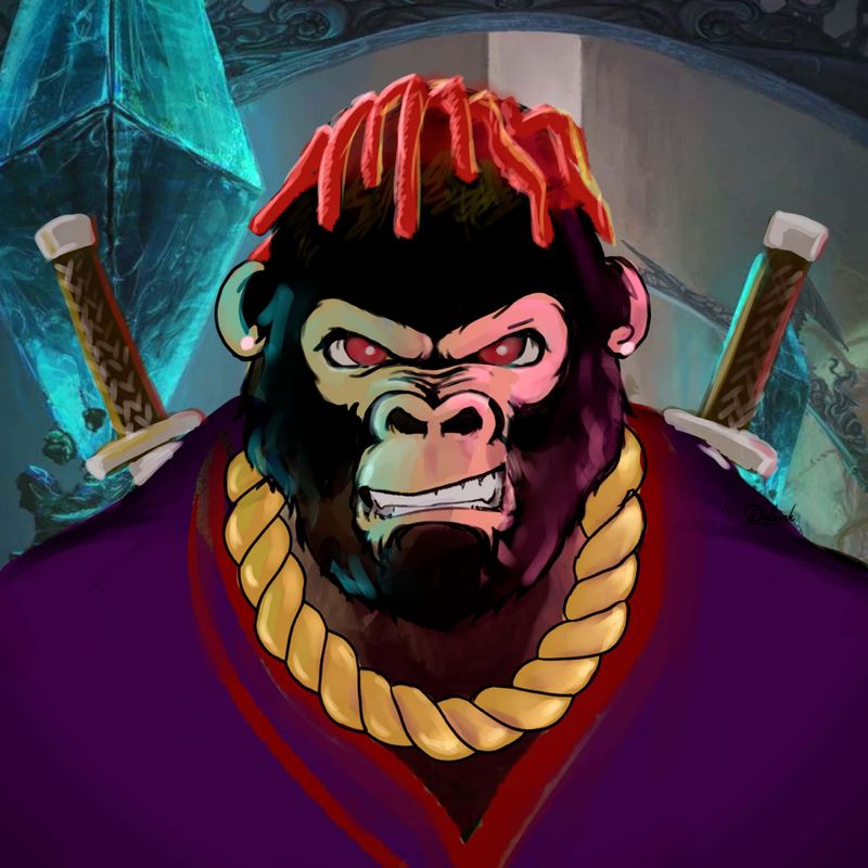 Nft Crypto Gorilla #12