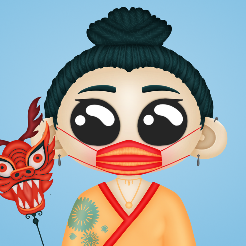 Nft Cute Geisha - Aiko