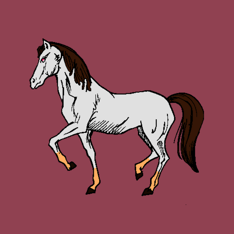 Nft Pixel Horses #0014