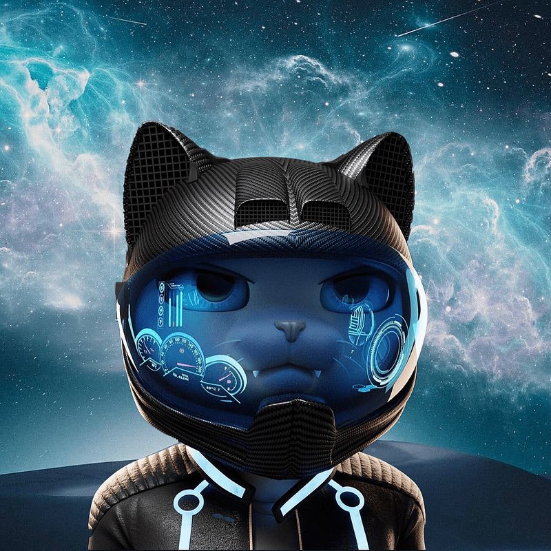 Nft Catronaut in Space