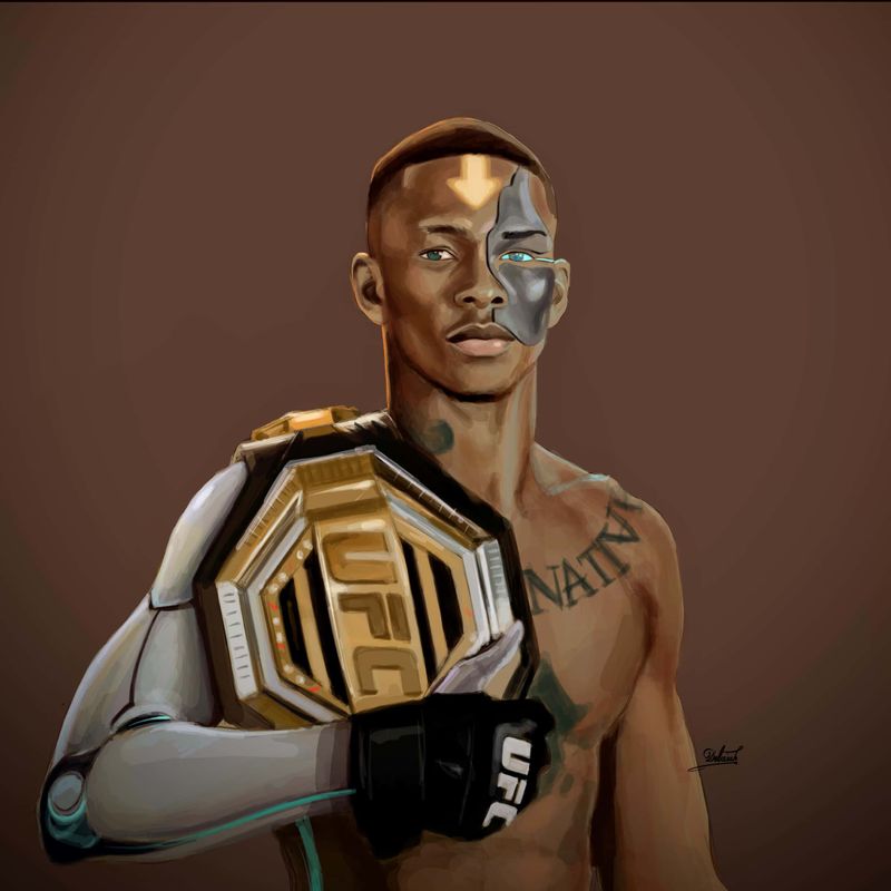 Nft Adesanya Israel UFC Superstar