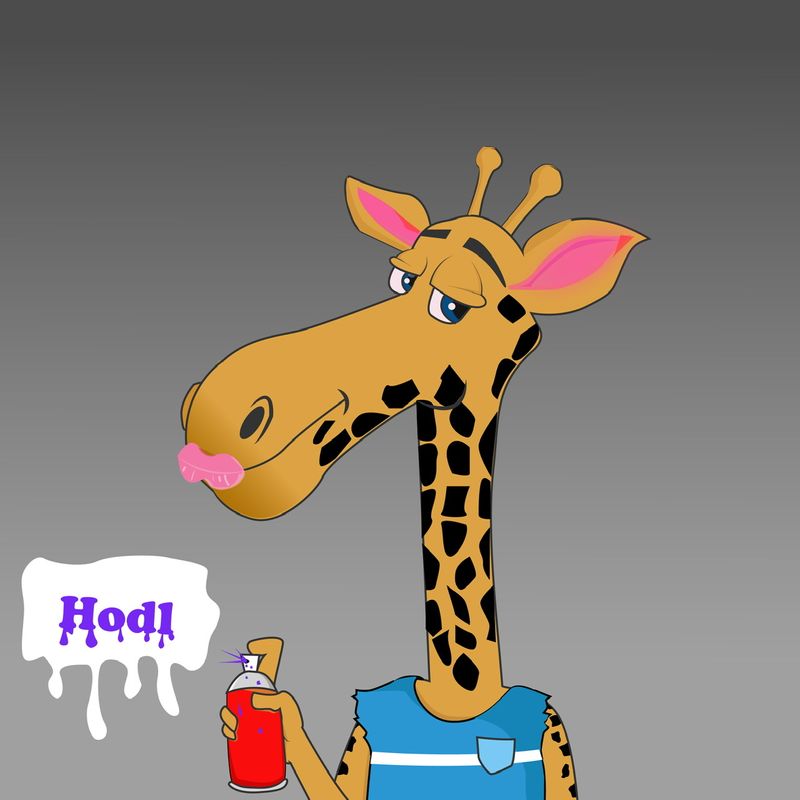 Nft Giraffe #12