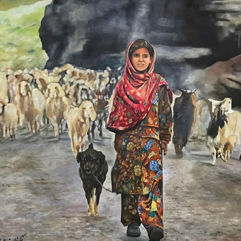 Nft Shepherd girl