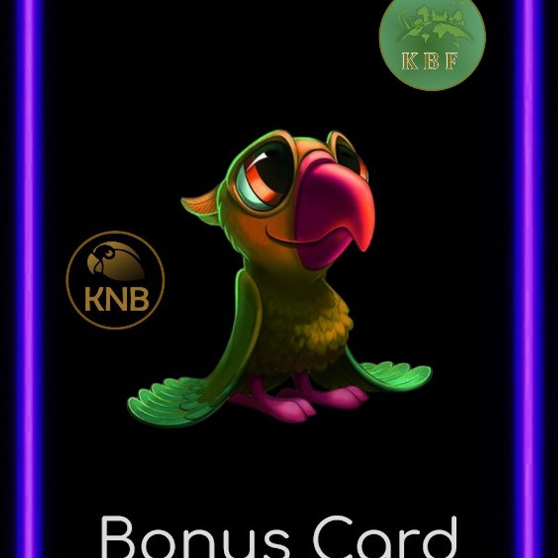 Nft purpple Bonus Card