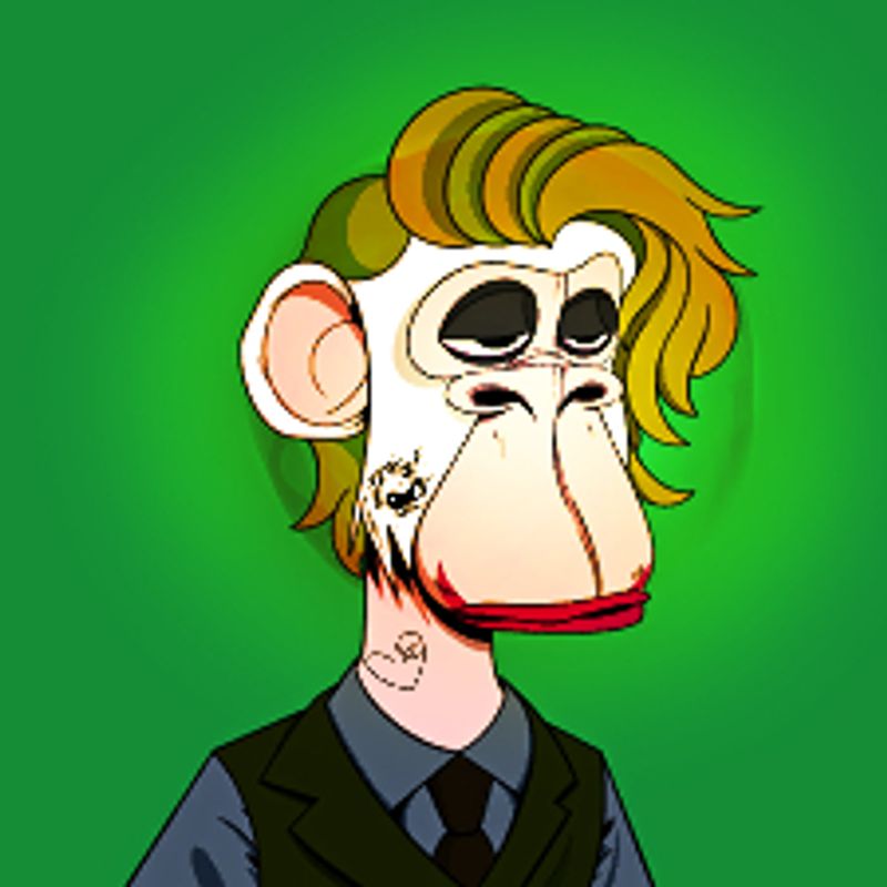 Nft Yellow joker Ape