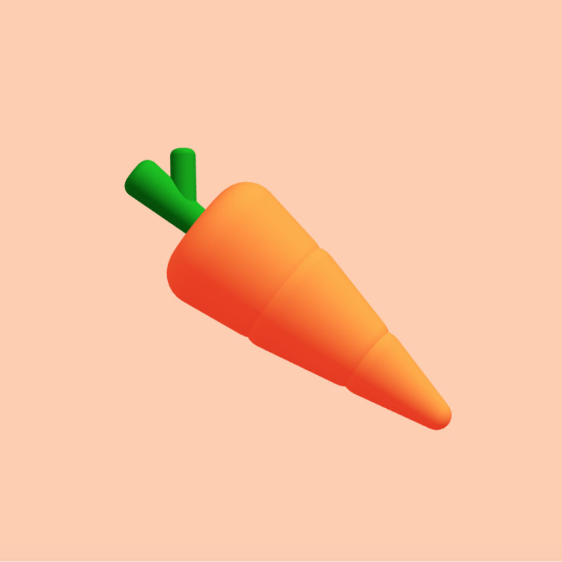 Nft 3D Carrot 