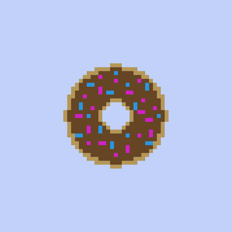 Nft Chocolate Sprinkle Cryp-doughnut