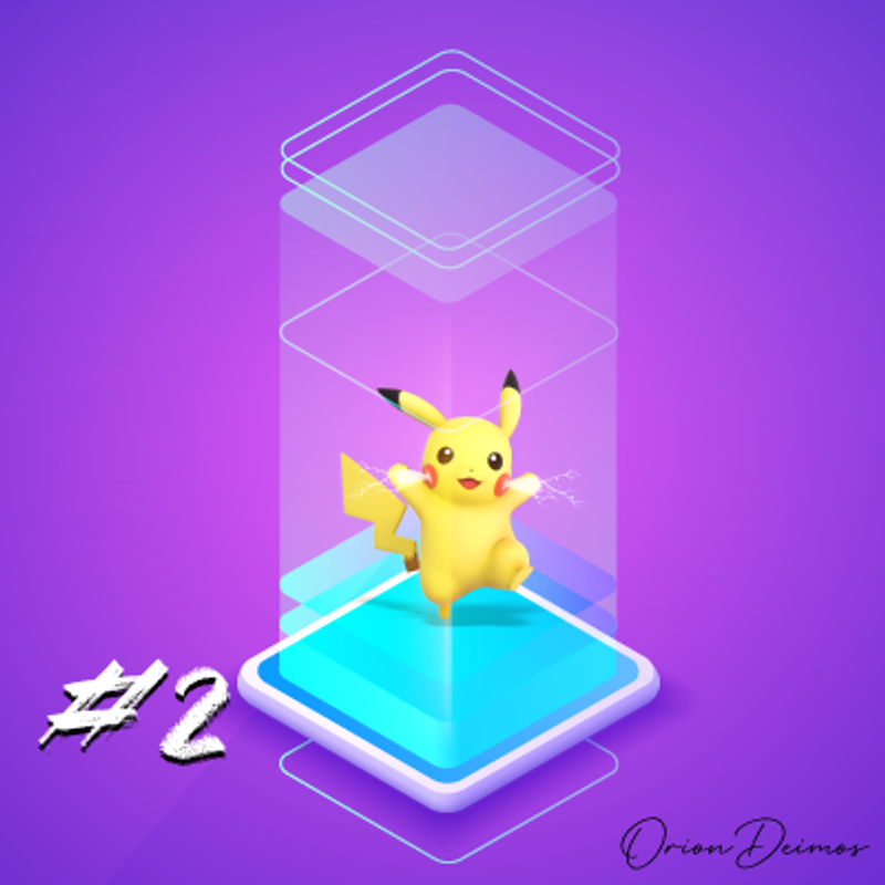 Nft Pikachu #2/3