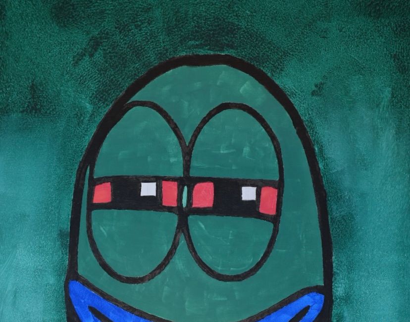 Nft Spongebob character 