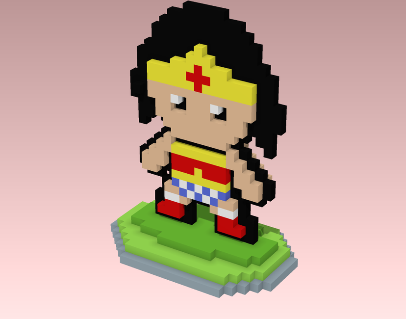 Nft Super Heroes - Wonder Woman