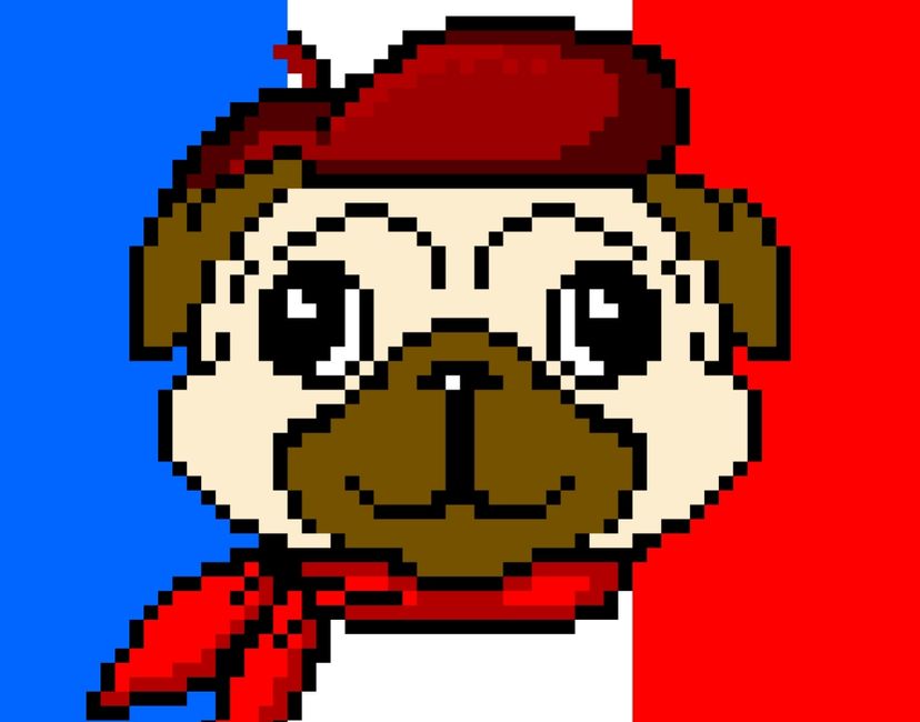 Nft French Pug - The Pug #15