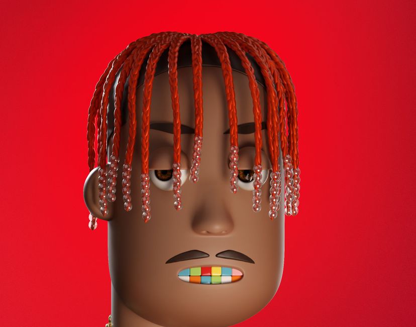 Nft 3D RapPunk #07 - Lil Yachty